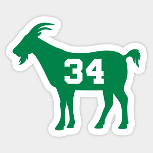 BOS GOAT - 34 - White Sticker